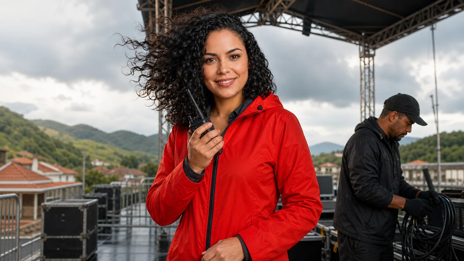 Plano de contingência para chuva, frio e vento em eventos