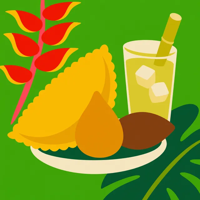 Ilustração da categoria Pastelaria/salgados