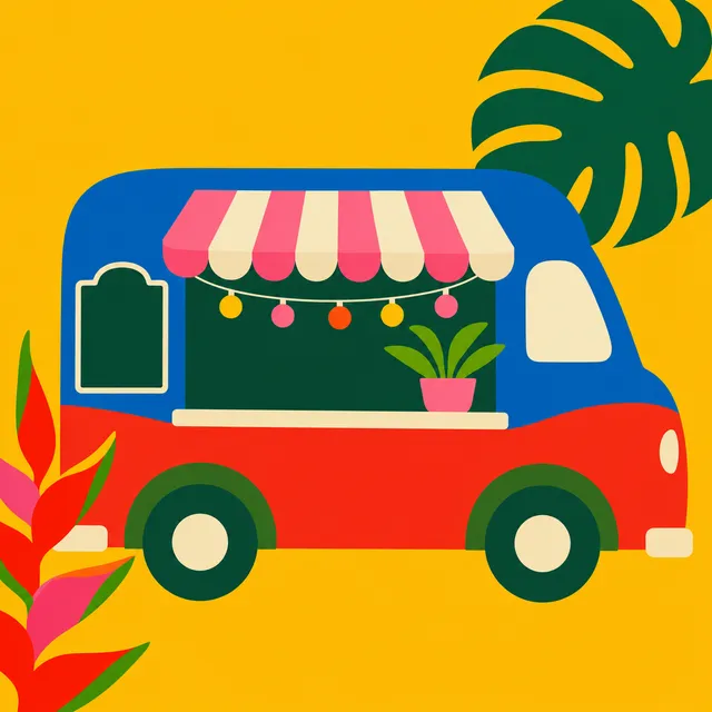 Ilustração da categoria Food truck