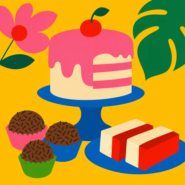 Ilustração da categoria Doceria/confeitaria