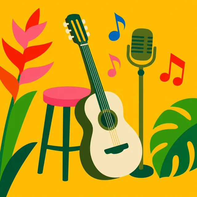 Ilustração da categoria Músico