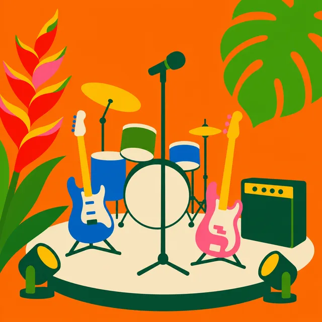 Ilustração da categoria Bandas/Projetos
