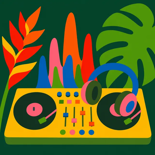 Ilustração da categoria DJ